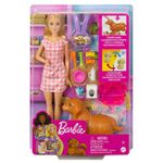 Boneca - Barbie - Cachorrinhos Recém Nascidos - Mattel